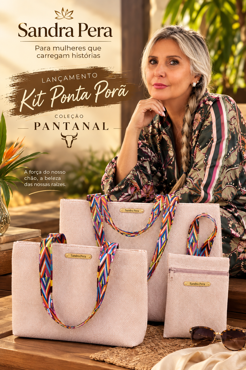 Kit Ponta Porã 💖 Coleção PANTANAL