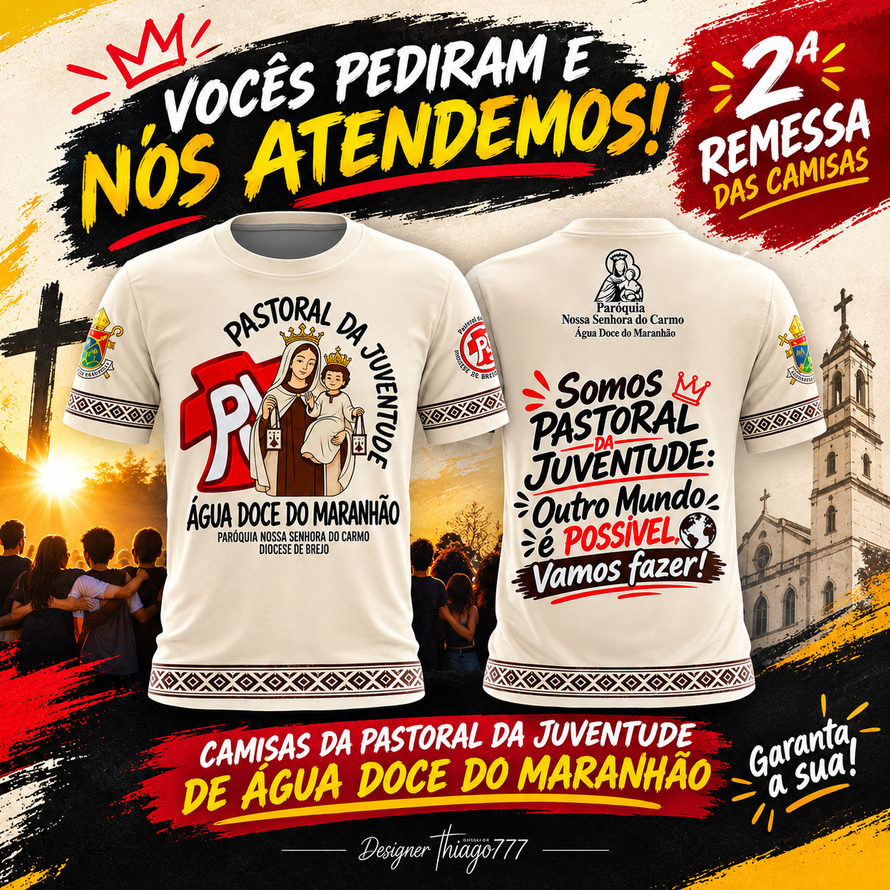 Camisa PJ Água Doce