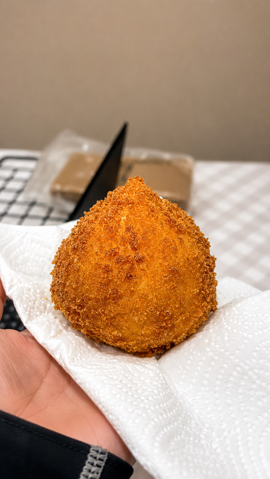 Coxinha frango com requeijão