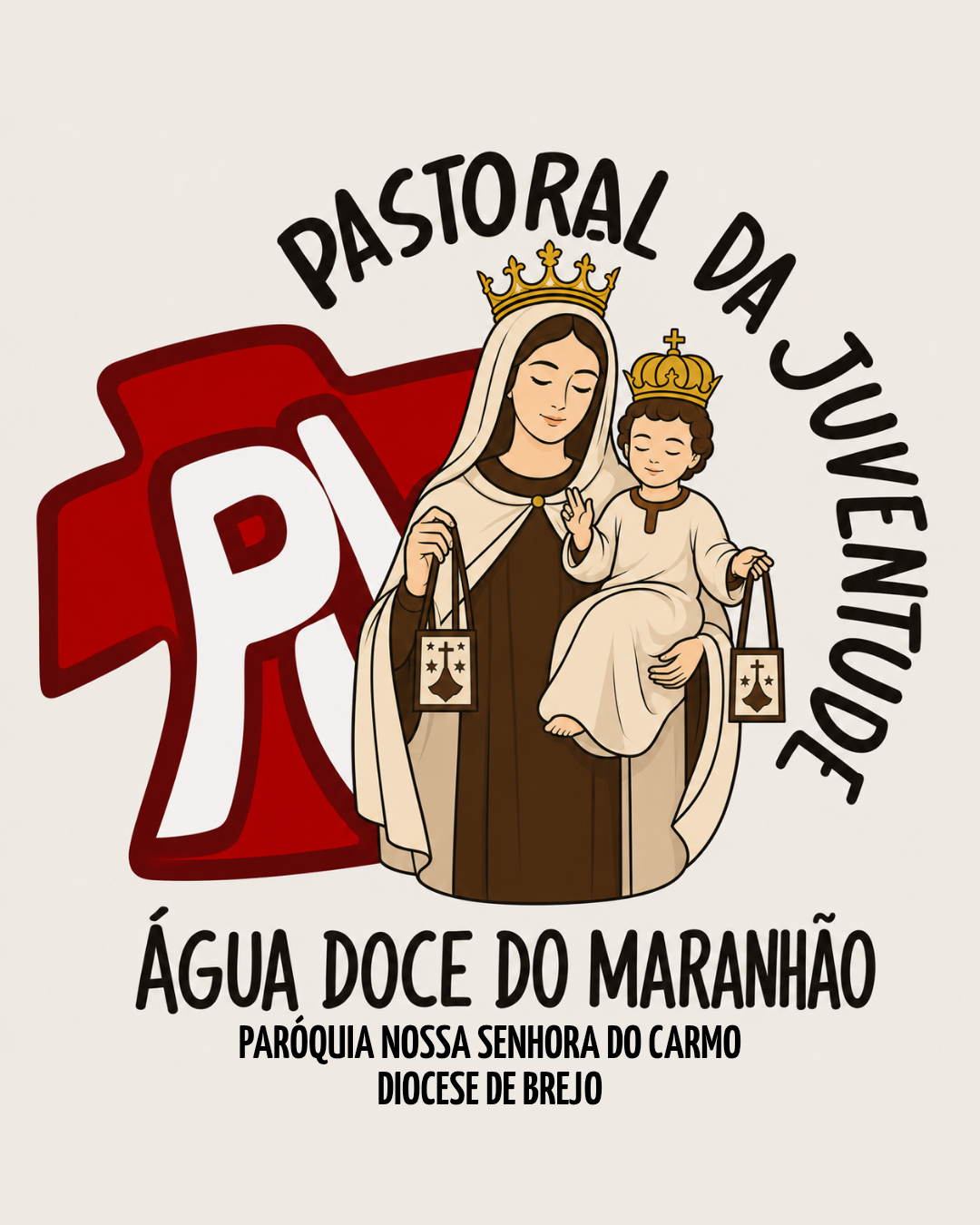 Logo de Pastoral da Juventude Água Doce