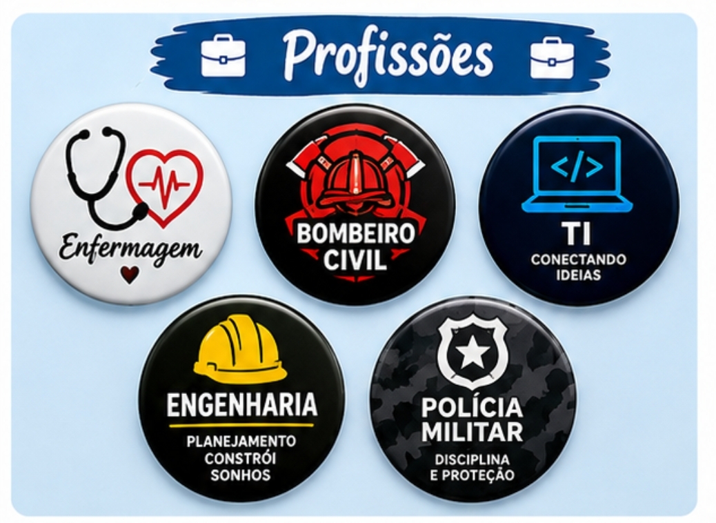 Profissões 👩🏼⚕️🧑⚕️⛑️